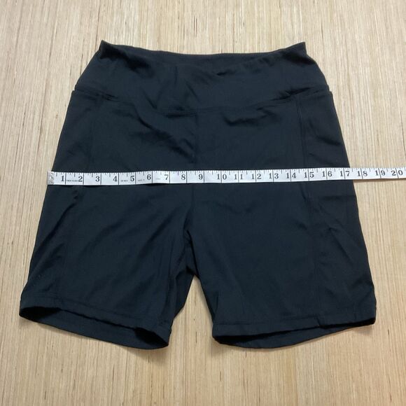 Danskin Women's Size Large Bike Shorts Black Activewear - Picture 5 of 8